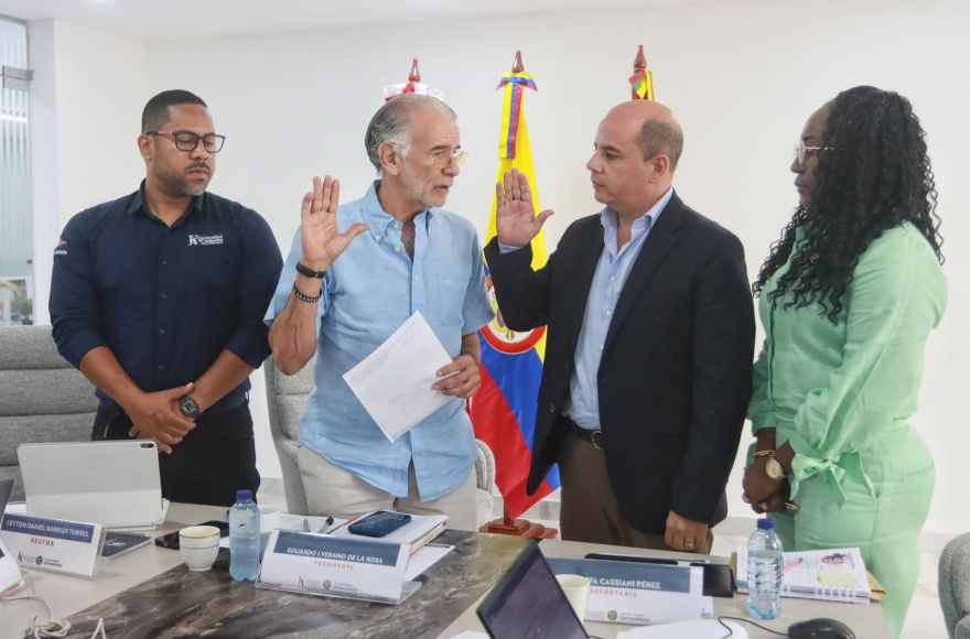 Camilo Noguera asume como delegado presidencial ante el Consejo Superior de la Universidad del Atlántico