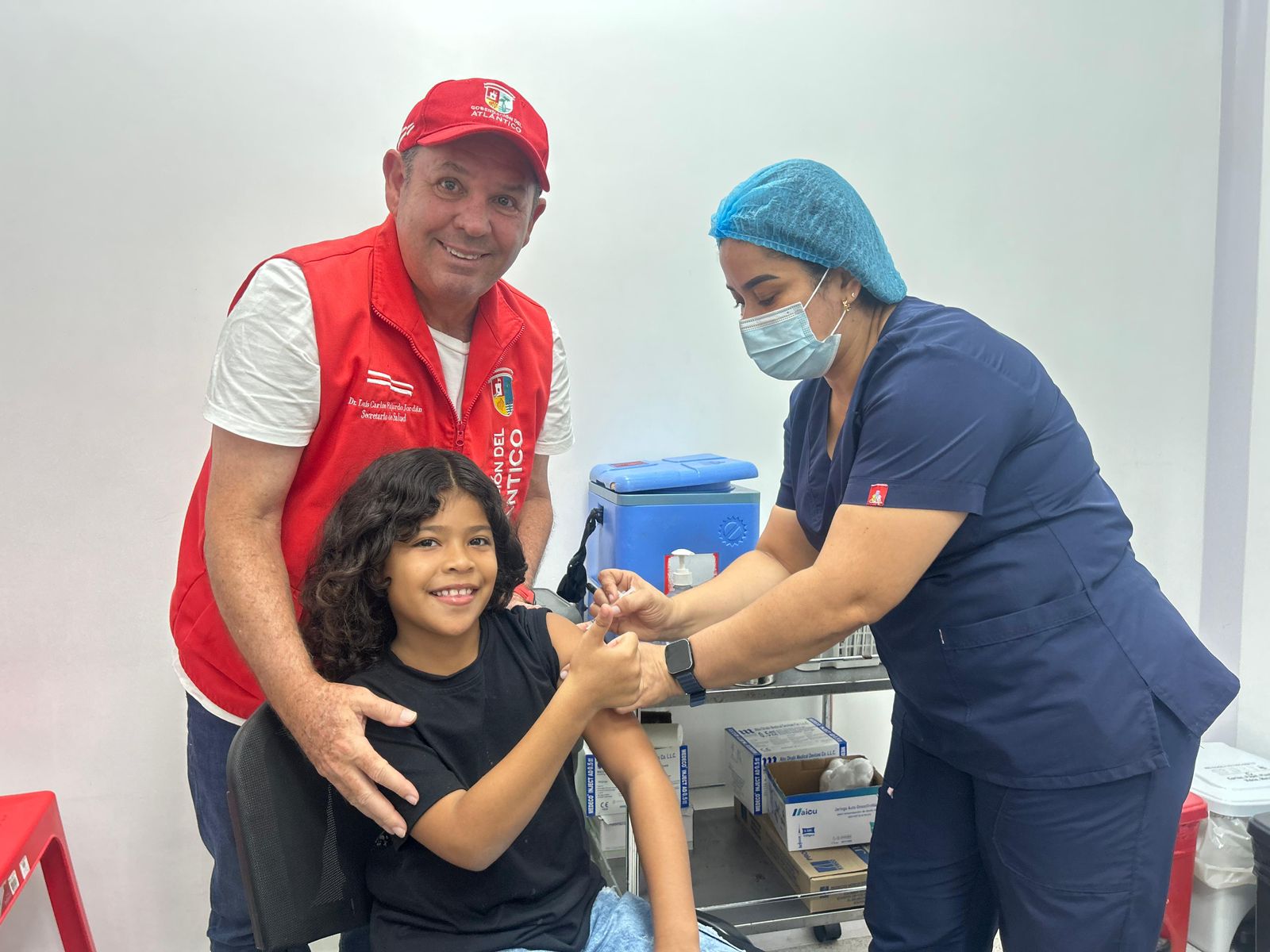 Gobernación del Atlántico inició vacunación infantil contra el dengue en cinco municipios