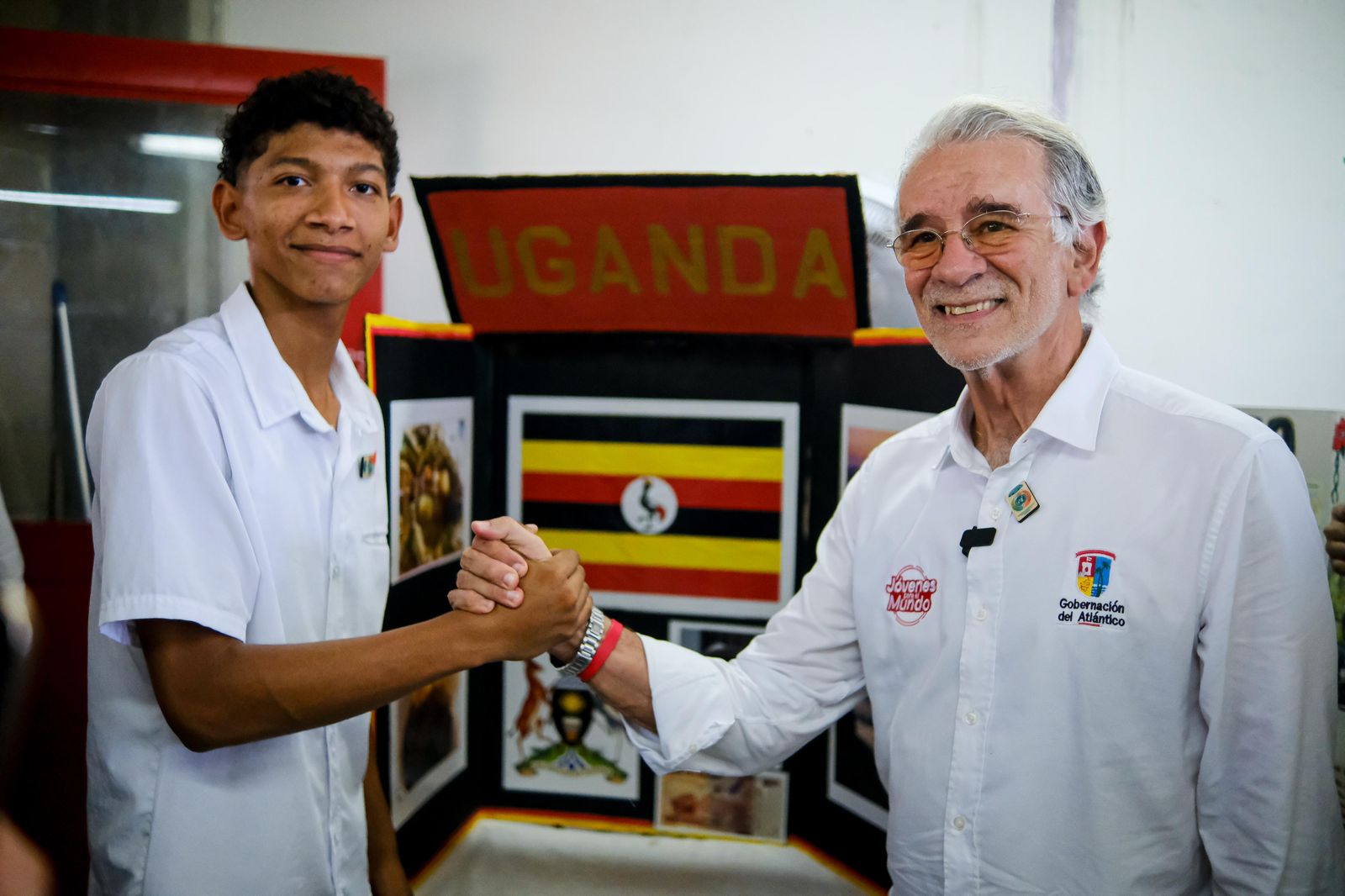 Liderazgo y diplomacia escolar en el Atlántico, respaldados por el gobernador Eduardo Verano en el inicio del V Modelo de Naciones Unidas