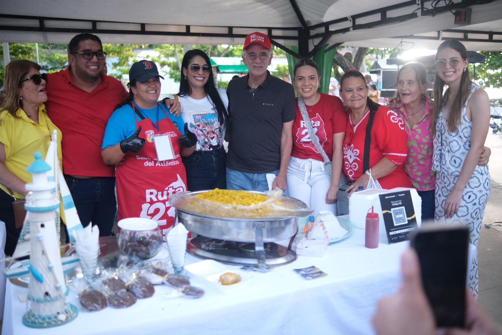 Ruta 23 de la Gobernación del Atlantico llena de sensaciones el Festival Mar y Sazón