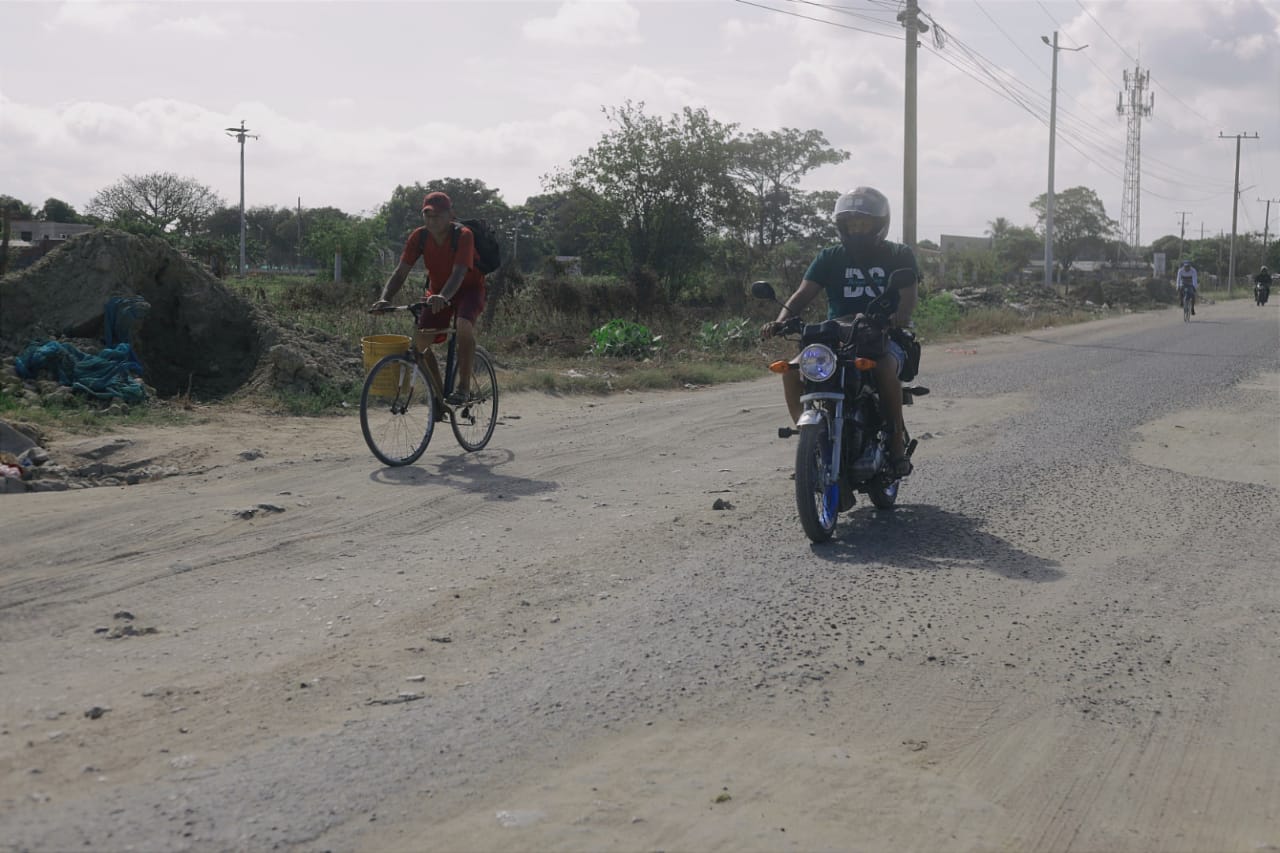 Atlantico 2023 rehabilitacion de  20 kilometros de vias secundarias 