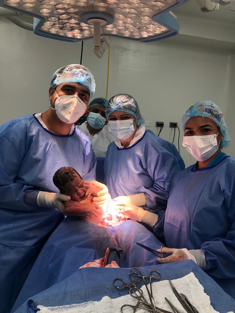 Atlantico Gael el primer bebe que nace en la nueva sede de Alta Complejidad de la ESE UNA