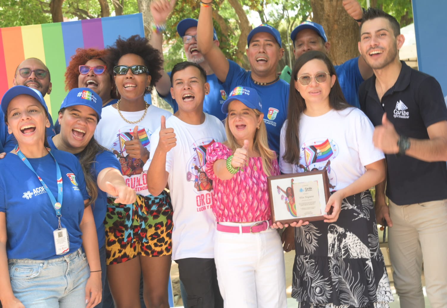 Atlantico Gobernadora recibio reconocimiento compromiso con la comunidad LGBTIQ 
