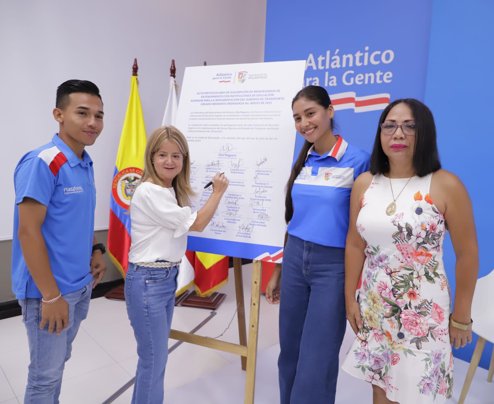 Atlantico  subsidio de transporte a mas de 3 mil estudiantes universitario