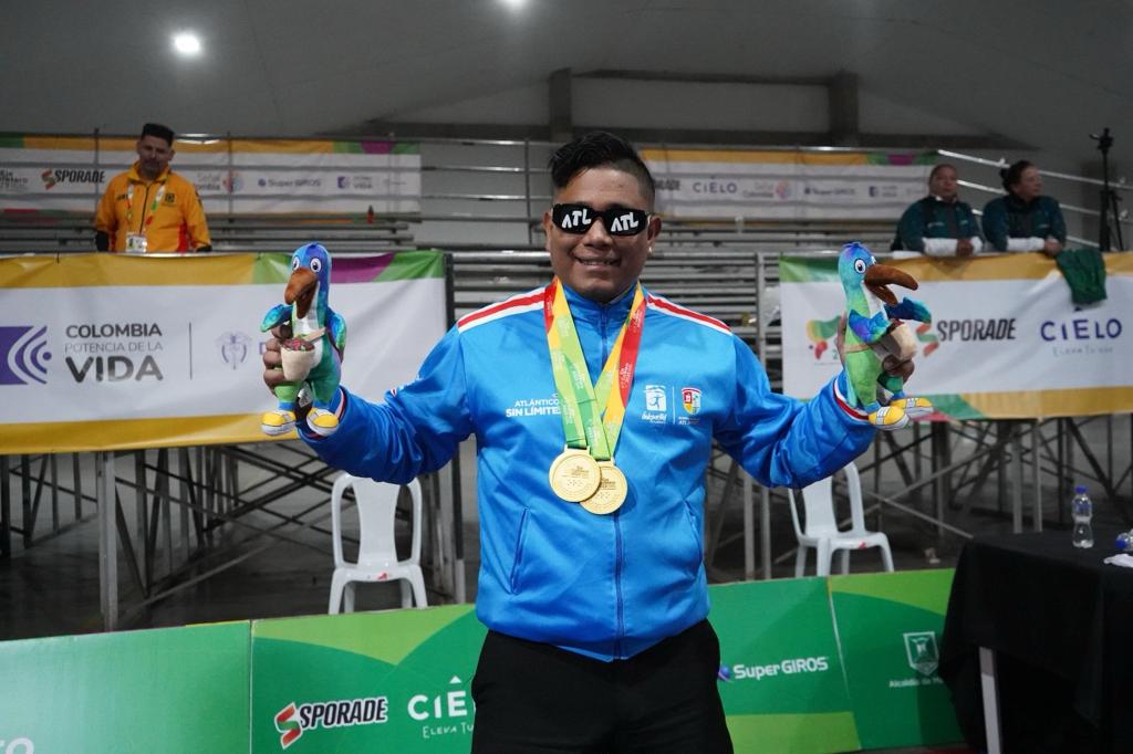 Atlantico medallas de oro plata y bronceJuegos Nacionales 2023