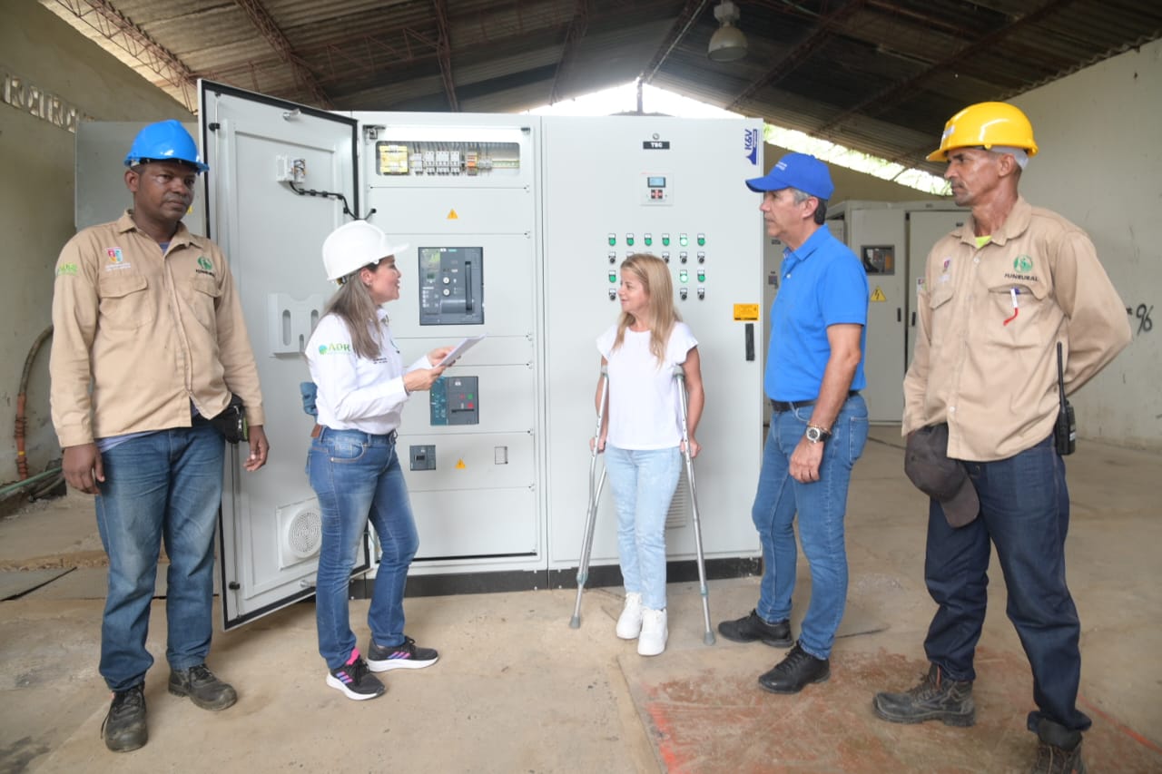 Atlantico sistema electrico del distrito de riego de Repelon