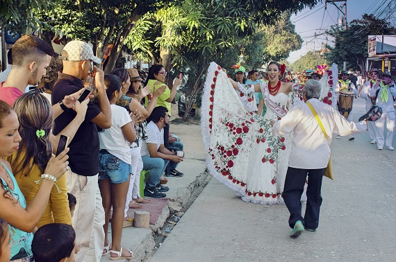 Reina del Carnaval del Atlántico inicia su agenda 2018 en Baranoa y Galeras, Sucre