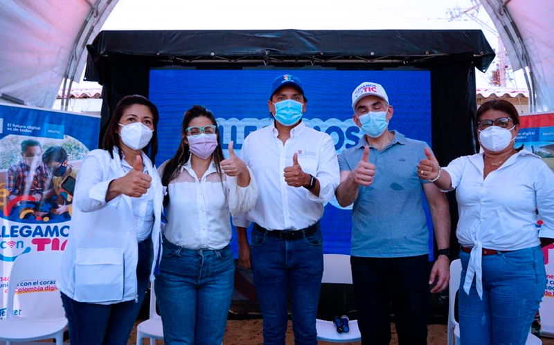Gobernación y MinTIC activan nuevo Centro Digital en el corregimiento El Cerrito, en Piojó