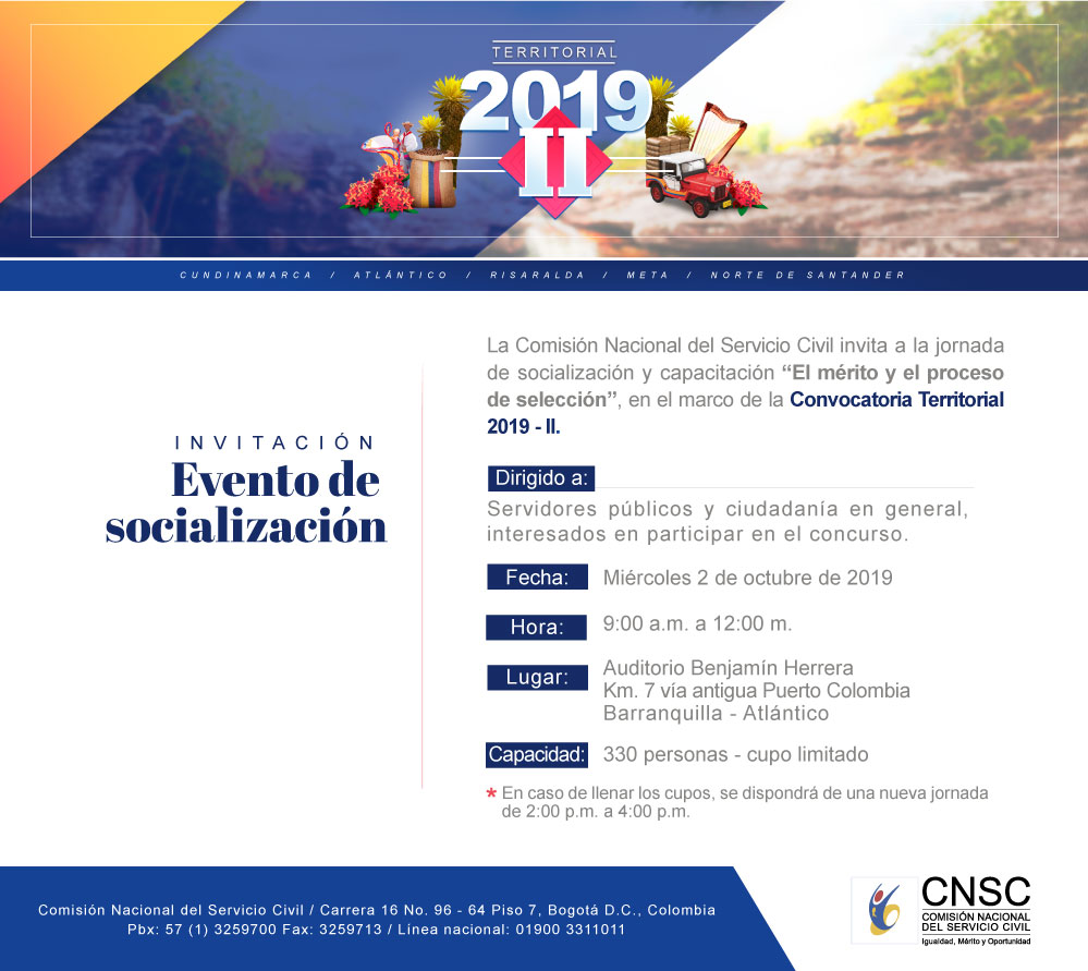 socialización concurso 2019 - II