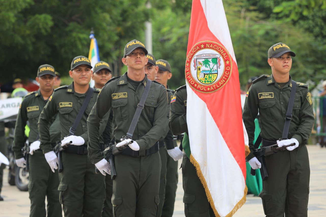 Serán 1.200 uniformados los que patrullarán en los 18 municipios por fuera del área metropolitana de Barranquilla.   