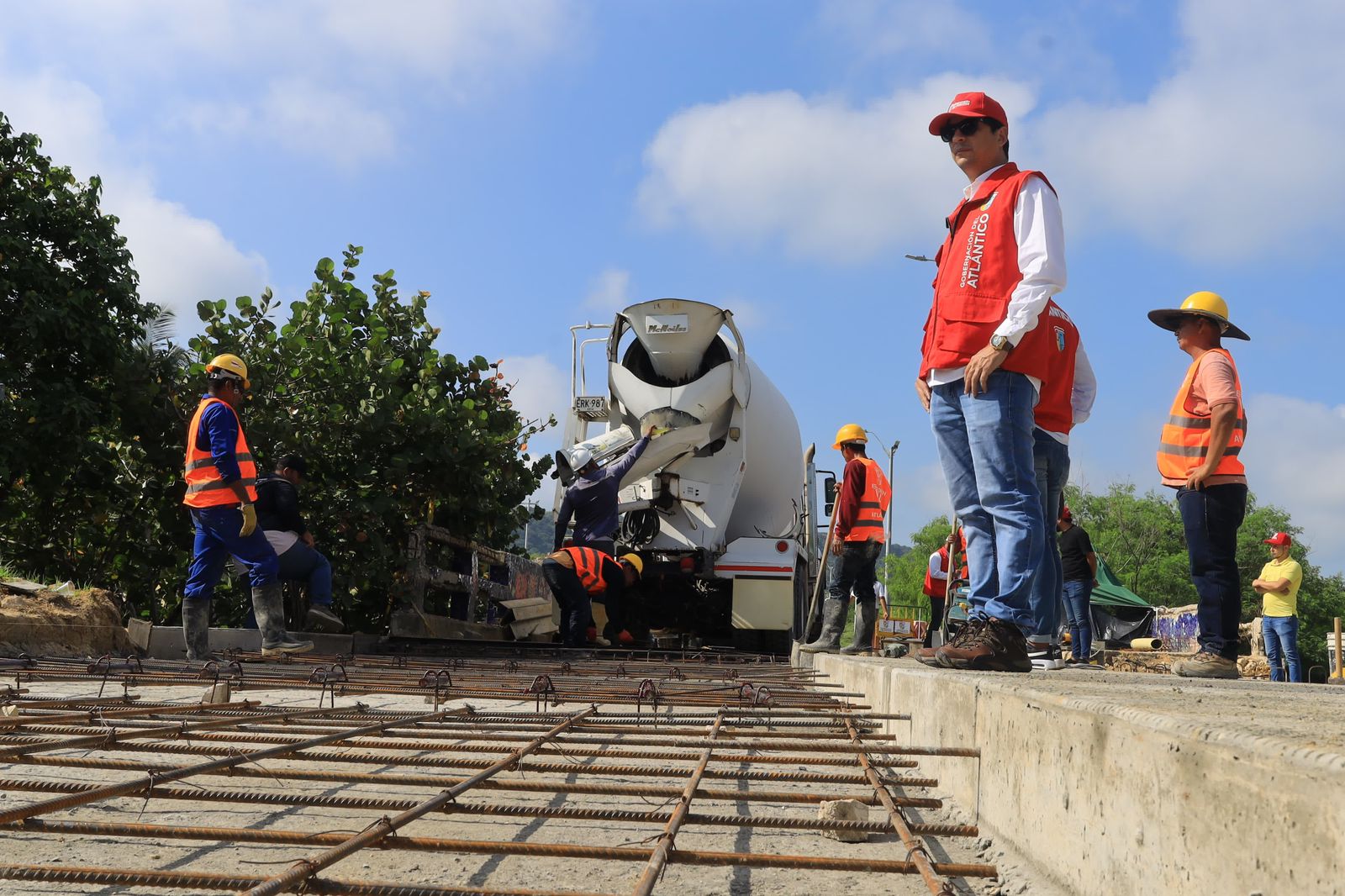 Gobernación del Atlántico rehabilita puente del malecón de Puerto Colombia