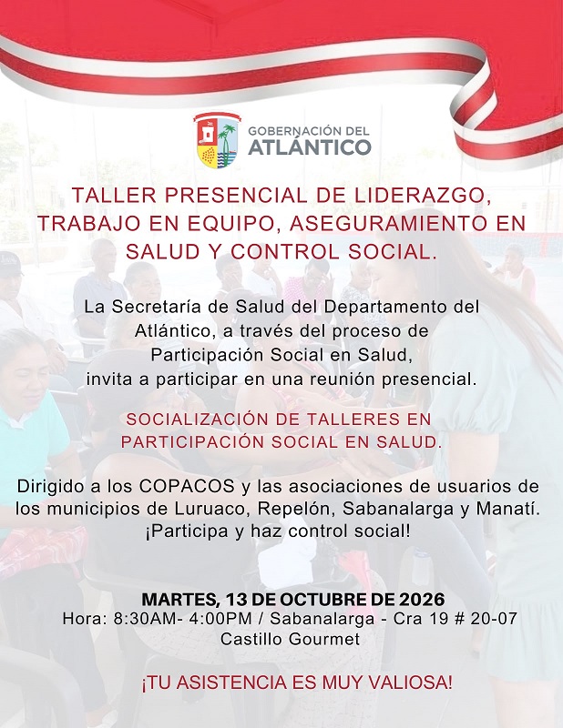 Pieza Comunitaria Sabanalarga 13 Oct